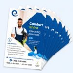 close up gloss text flyers vibrant colors sharp printing semi gloss