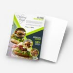 flat lay flyers design semi gloss marketing material canada