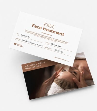 close up writable back side business cards uncoated surface easy writing