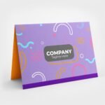folded business cards 14pt matte finish smooth premium canada printing