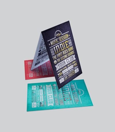 luxury folded business cards raised foil gold silver premium canada printing