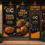Custom window graphics blockout printing in Toronto Ontario Canada