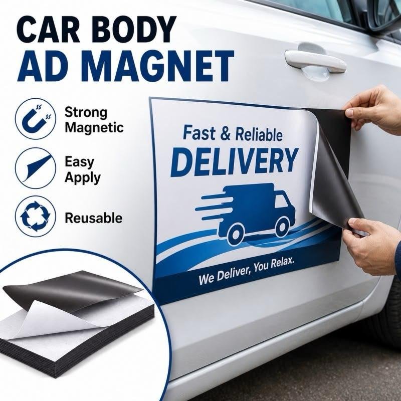 Custom car magnets printing in Toronto Ontario Canada
