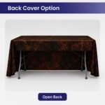 custom pleated table cover trade show display toronto gta ontario canada