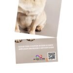 Custom semi matte door hangers printing in Toronto Ontario Canada
