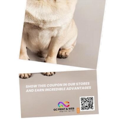 Custom semi matte door hangers printing in Toronto Ontario Canada